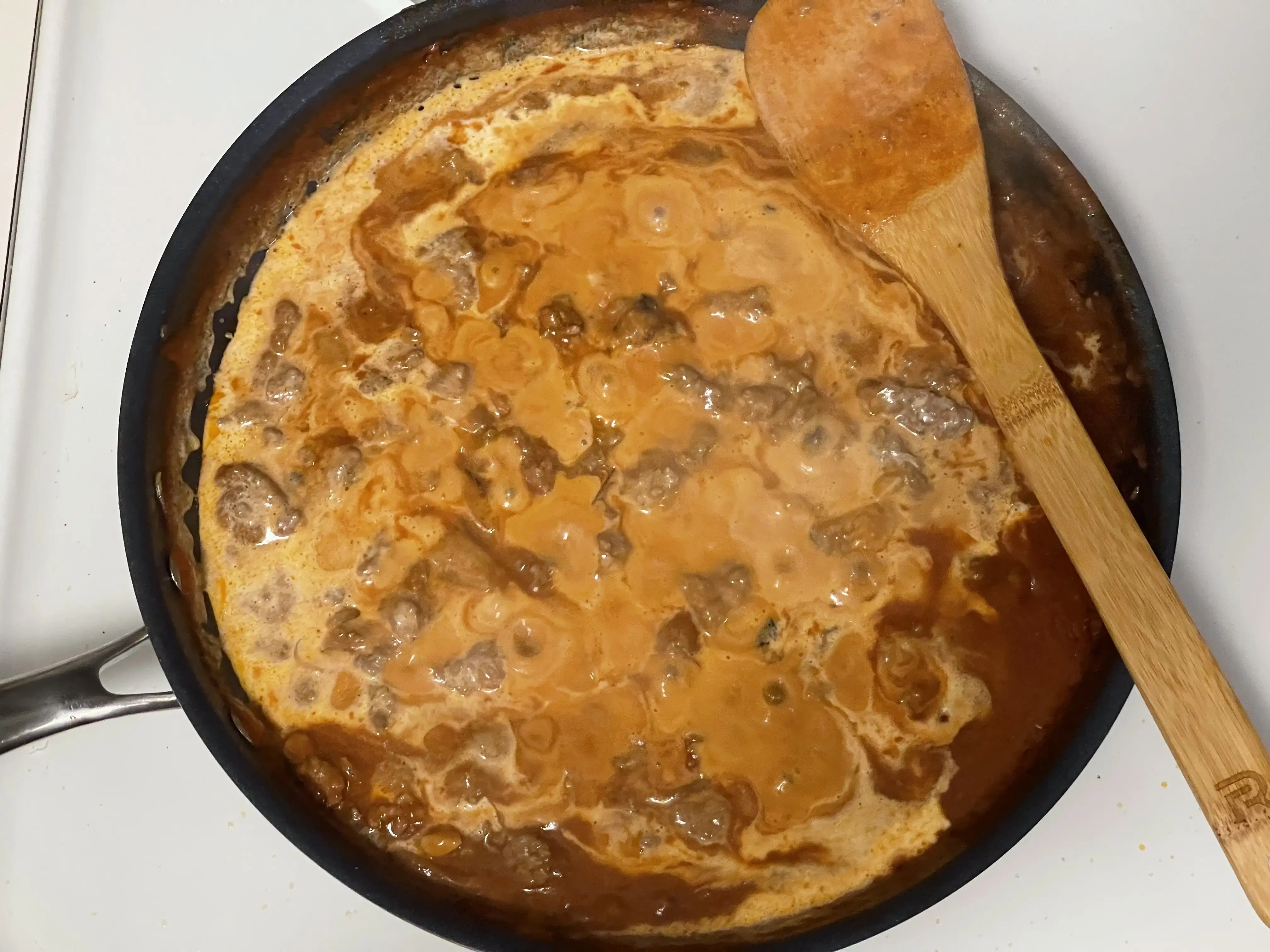 Pasta sauce with heavy cream